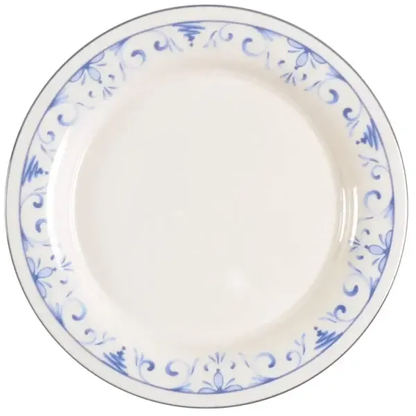 COUNTRY BLUE BREAD &amp; BUTTER PLATE 6 5/8"