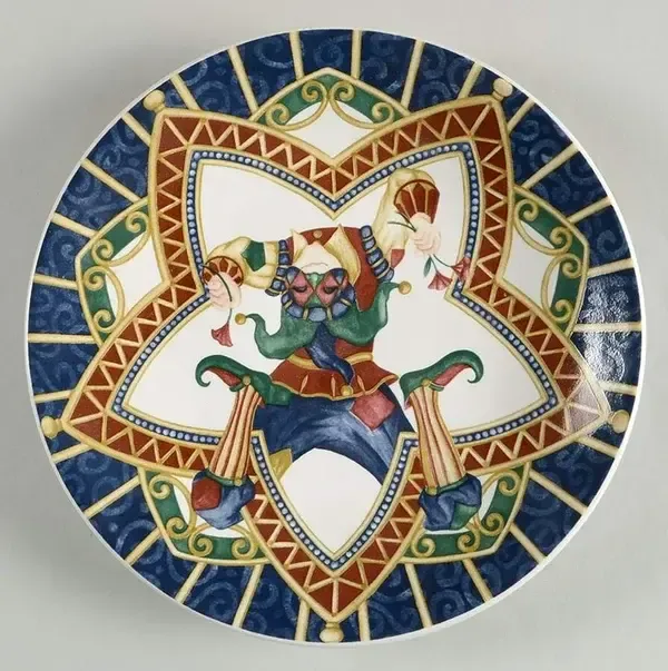 ROYAL HOLIDAY BUFFET PLATE 8 1/8"
