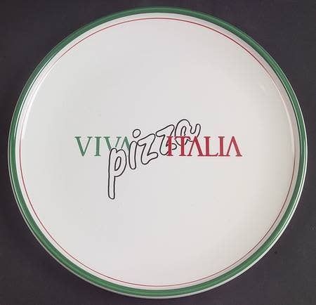 VIVA ITALIANA PIZZA PLATE 10"