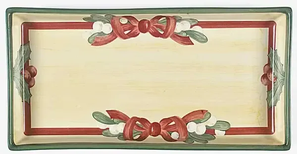 MERRY WINTER TRAY 13 1/4"