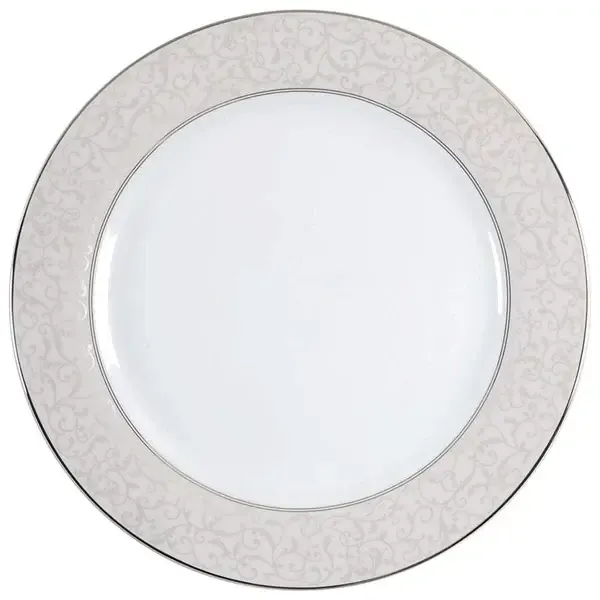 PARCHMENT CHOP PLATE 12"