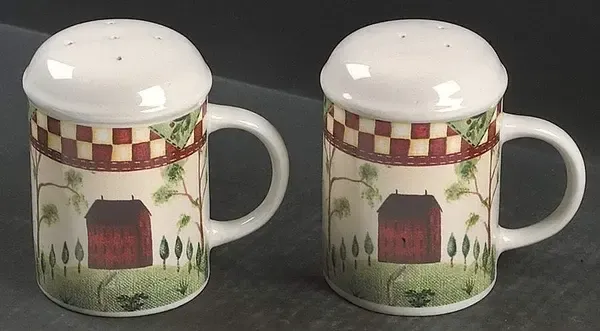 COUNTRY HOME SALT &amp; PEPPER 4 3/8"