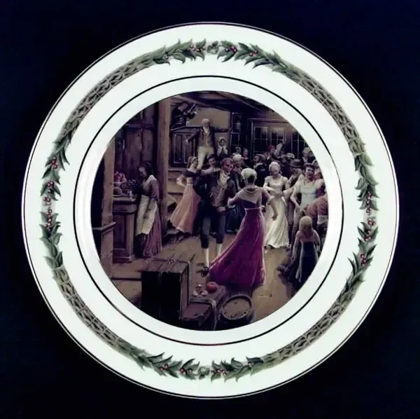 CHRISTMAS CLASSIC DINNER PLATE 10 3/8" (SCENES )