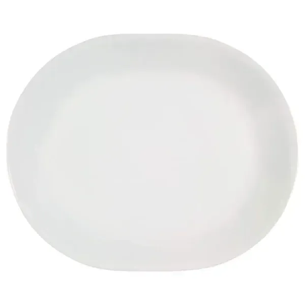 WINTER FROST OVAL SERVING PLATTER 12 1/4'