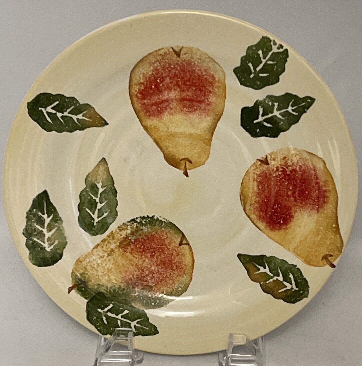 PEAR SALAD PLATE 8 1/2"