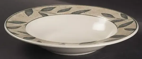 NATURE'S SONG RIM SOUP BOWL 9 3/8'