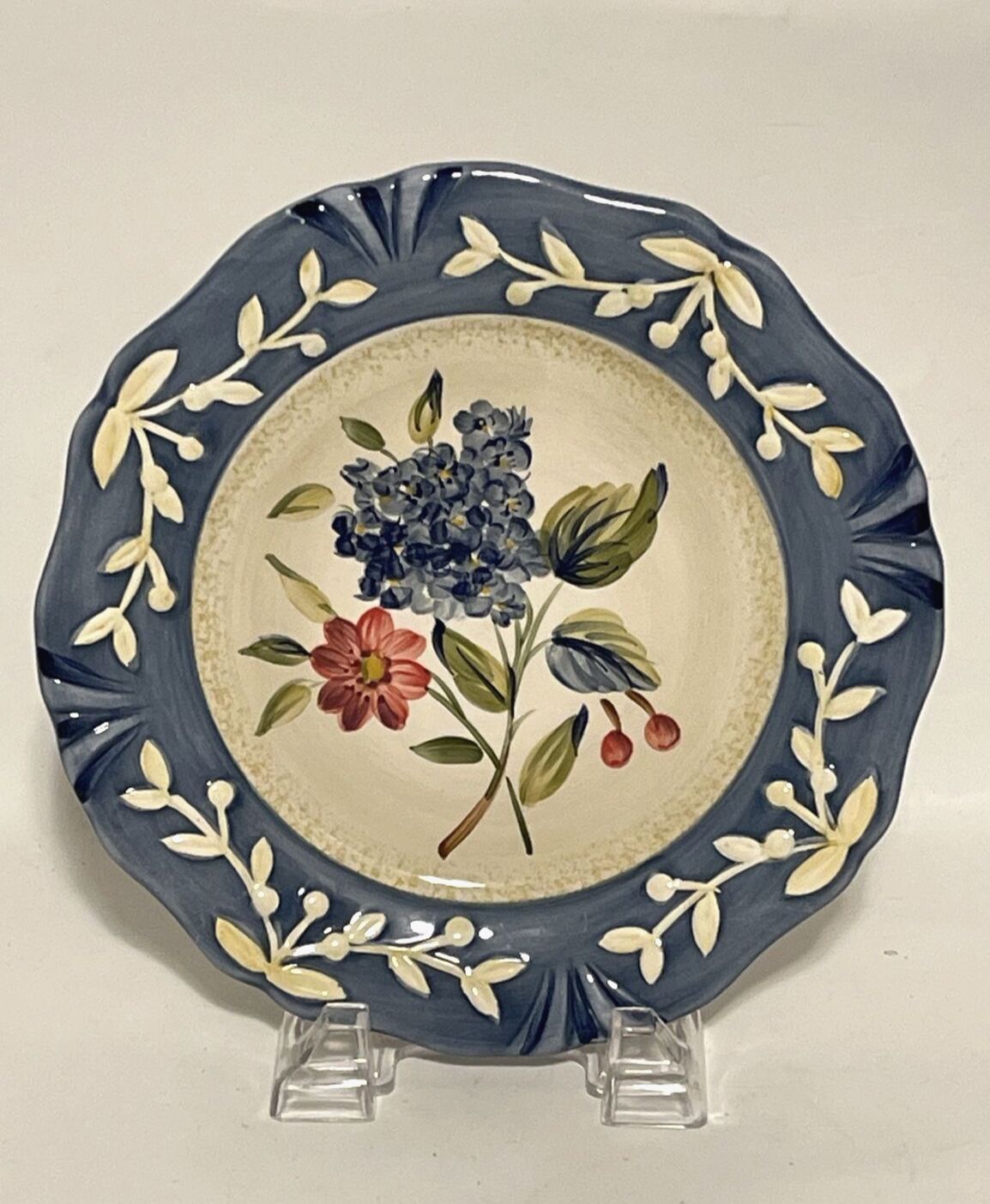 FLORA SALAD PLATE 8 1/2"