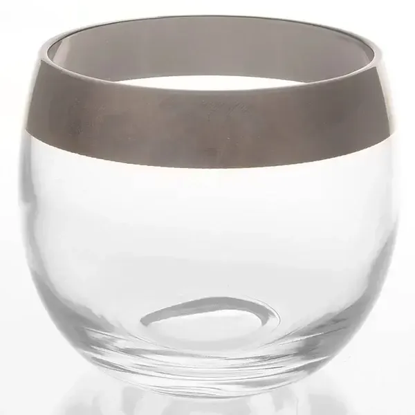 PLATINUM LUSTREWARE ROLY POLY PUNCH CUP THIN BAND