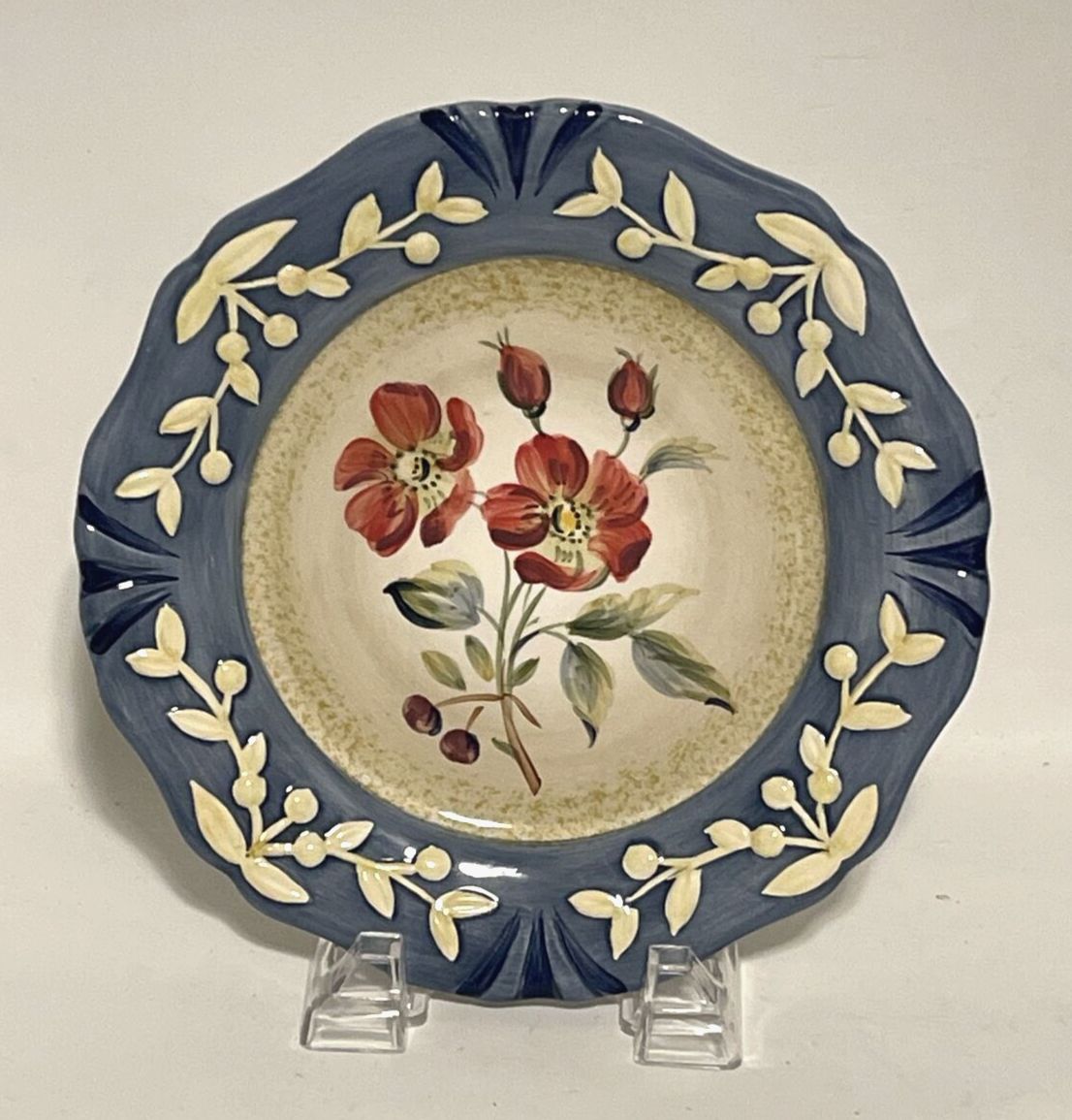FLORA SALAD PLATE 8.1/2"