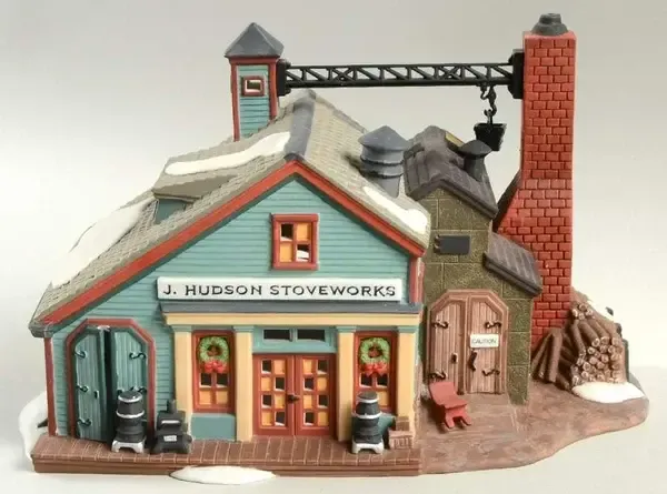 NEW ENGLAND VILLAGE J HUDSON STOVEWORKS