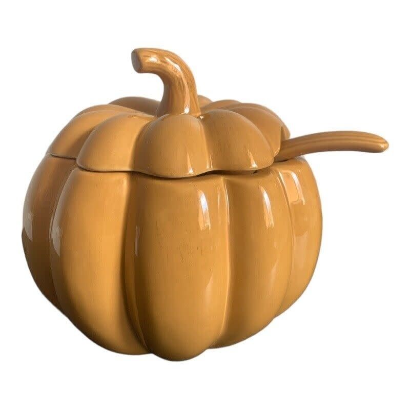 PUMPKIN TUREEN W/LADLE