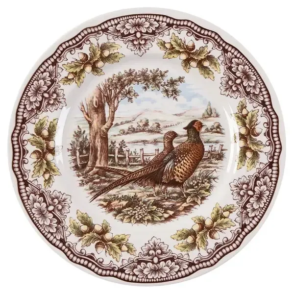 HOMELAND DINNER PLATE 11" PHEASANT