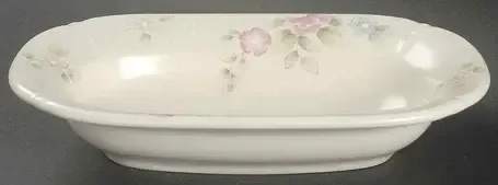 TEA ROSE BOWL OVAL RENAISSANCE 8"