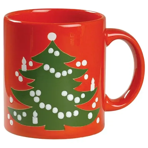 CHRISTMAS TREE MUG 3 7/8"