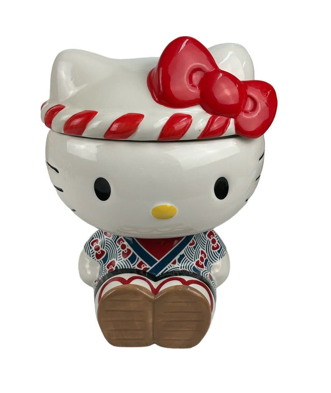 HELLO KITTY OMATSURICERAMIC COOKIE JAR