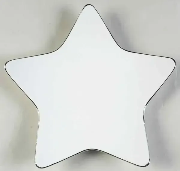 TIS THE SEASON STAR PLATE 9"