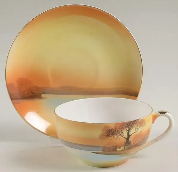 TREE IN THE MEADOW CUP &amp; SAUCER