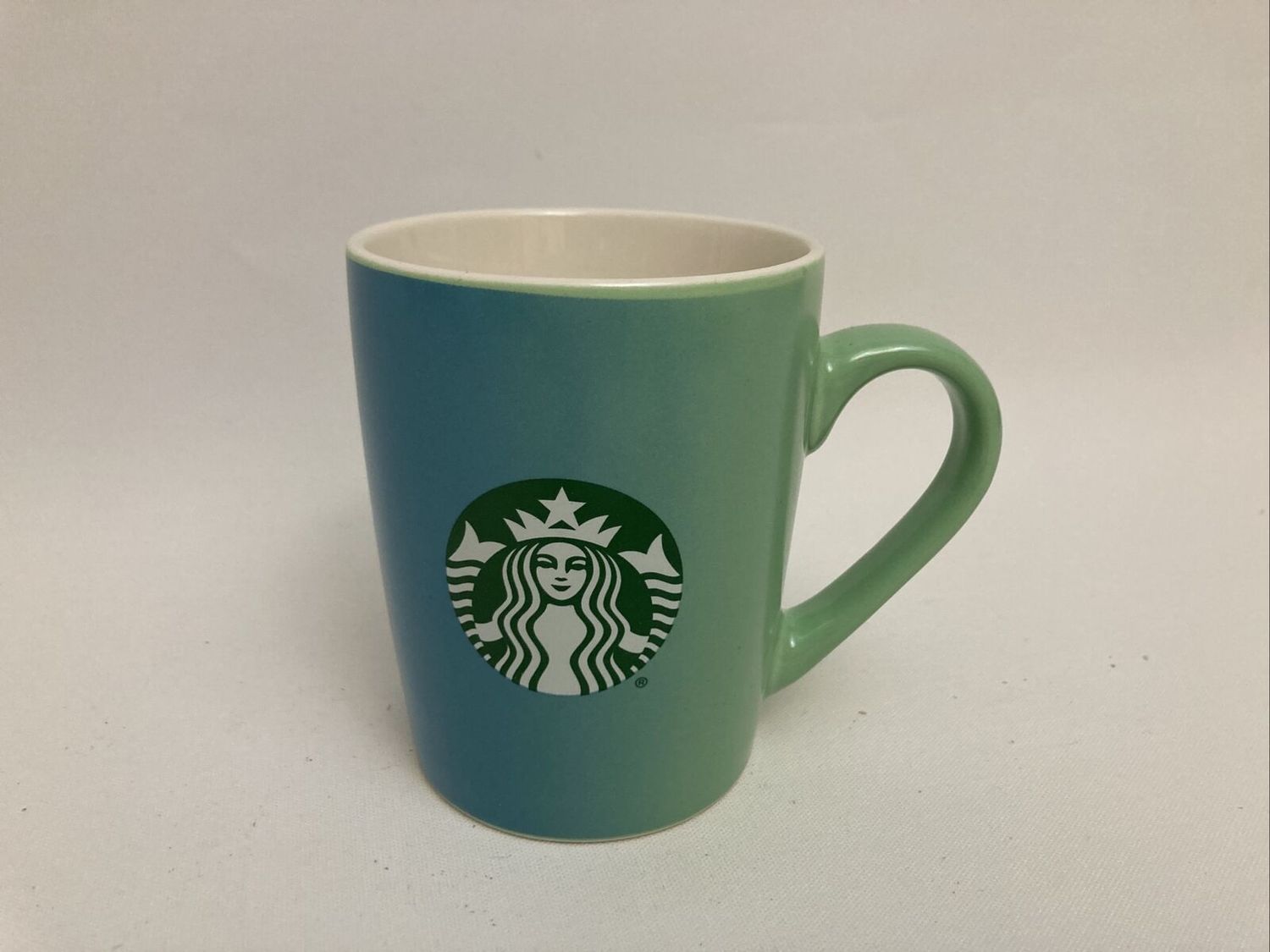 OMBRE BLUE/GREEN/TEAL MUG 10oz