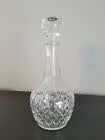 DIAMOND ETCHED CRYSTAL DECANTER 11&quot;