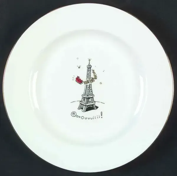 INTERNATIONAL COLLECTION SALAD PLATE 8 1/4"