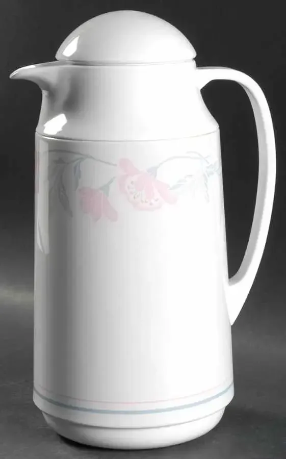 PINK TRIO THERMOS/CARAFE 9 5/8"