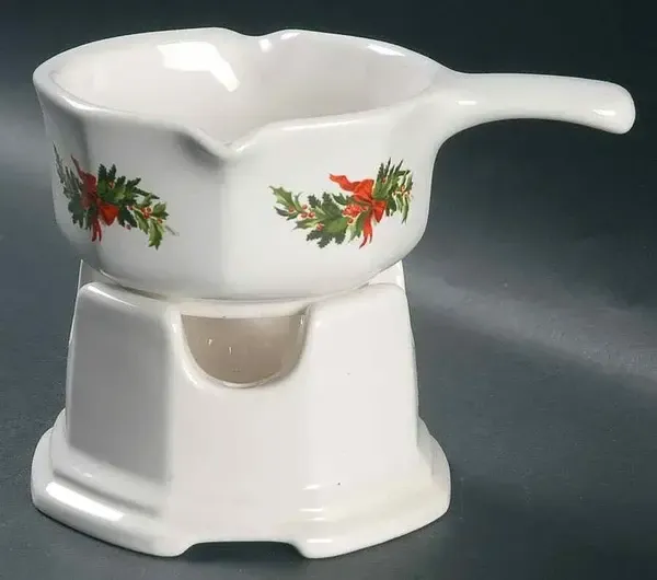 CHRISTMAS HERITAGE POTPOURRI / BUTTER WARMER