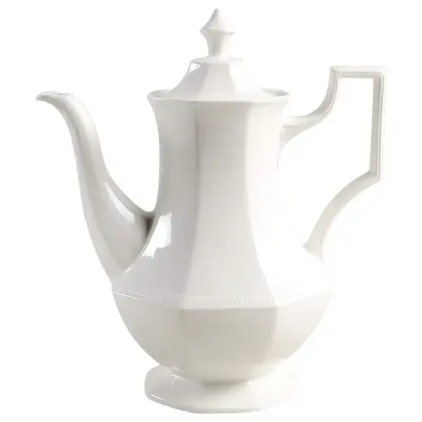 HERITAGE WHITE COFFEE POT 5 CUP