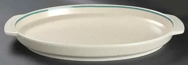 BLUE BREEZE OVAL ROASTER 15 1/8"