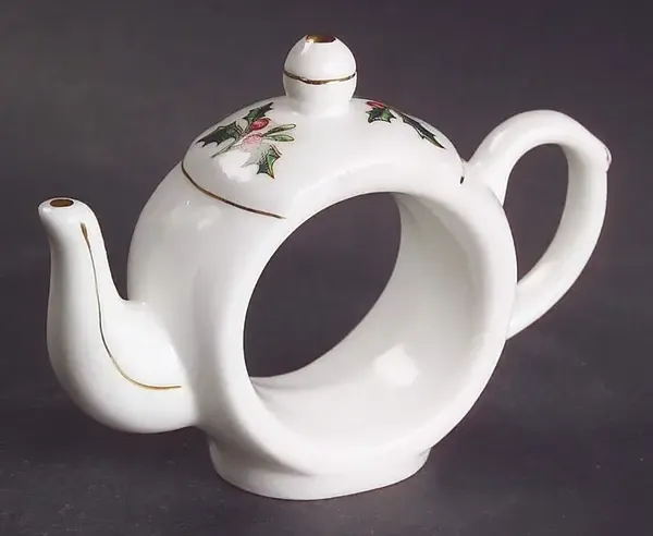A CUP OF CHRISTMAS TEA NAPKIN RING