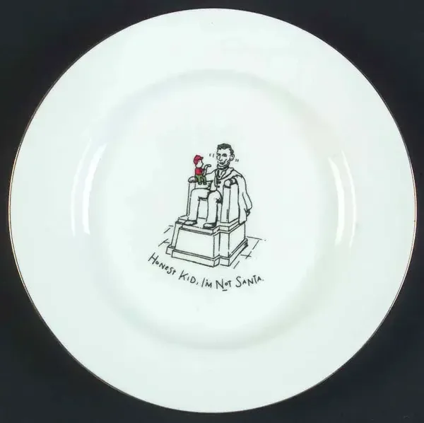 AMERICAN COLLECTION SALAD PLATE 8 1/4"