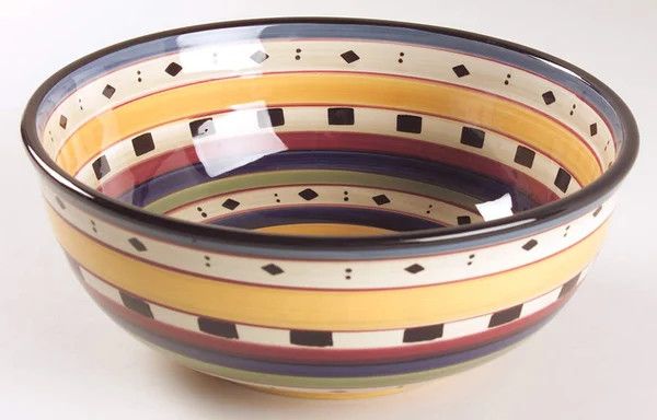 ARGENTINA SERVING SALAD BOWL 10 1/8"