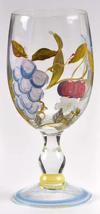 FLORA GOBLET 7 1/2"
