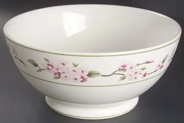 HYDRANGEA ROUND VEGETABLE BOWL 8"