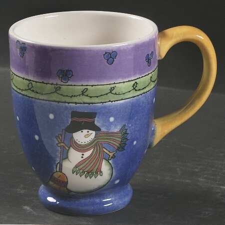 SWEET SHOPPE CHRISTMAS MUG -PURPLE