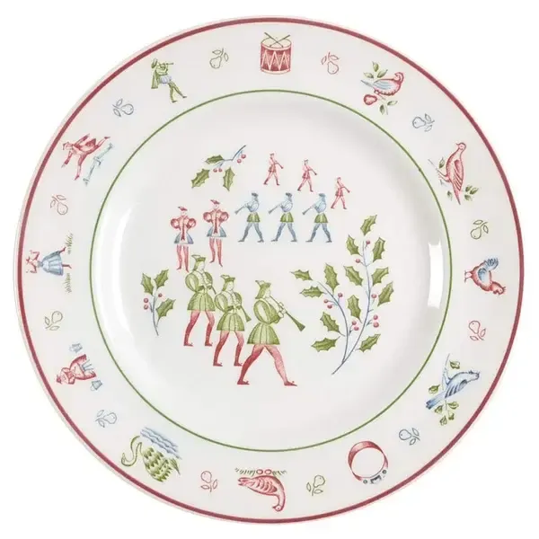 TWELVE DAYS OF CHRISTMAS SALAD  8 3/4 11 PIPERS PIPING