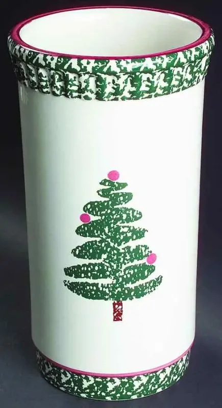 CHRISTMAS TREE WINE COOLER 9 5/8&quot;