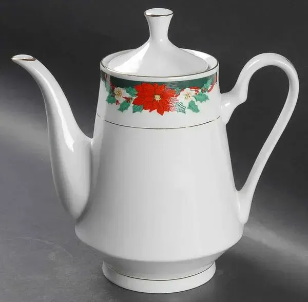 DECK THE HALLS VERGE TEAPOT