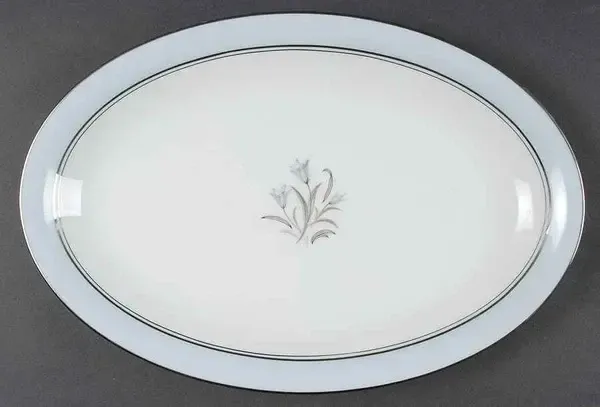 BLUEBELL OVAL SERVING PLATTER 12&quot;