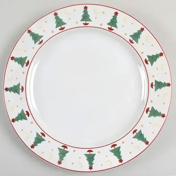MAGIC OF SANTA DINNER PLATE 10 7/8"