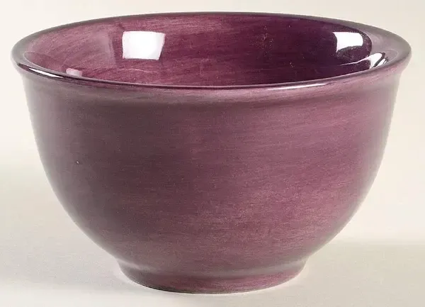 SALUTE CEREAL BOWL PLUM 6"