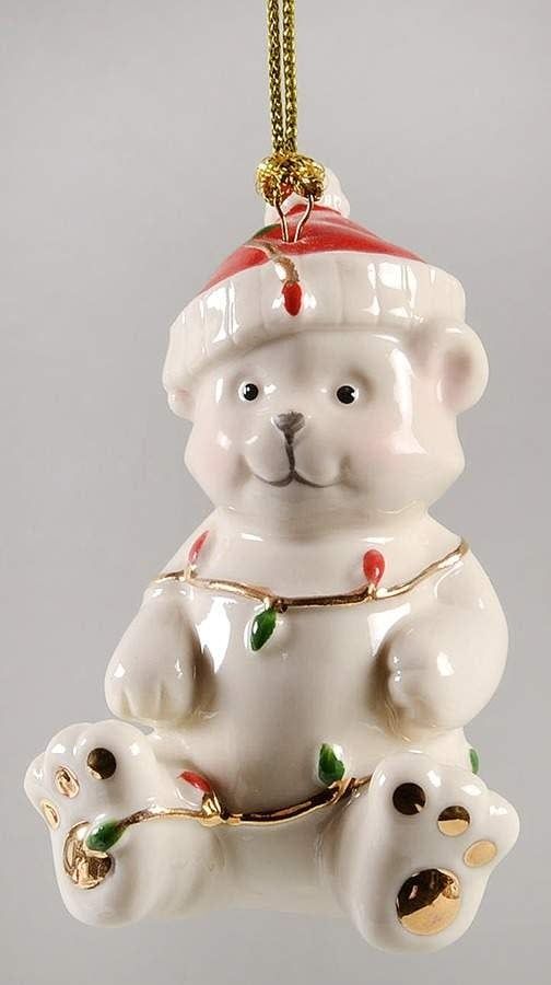 VERY MERRY ORNAMENT BEAR
