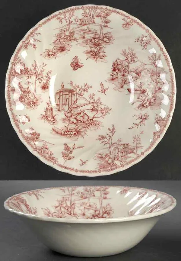 CHELSEA TOILE ROUND VEGETABLE 9"