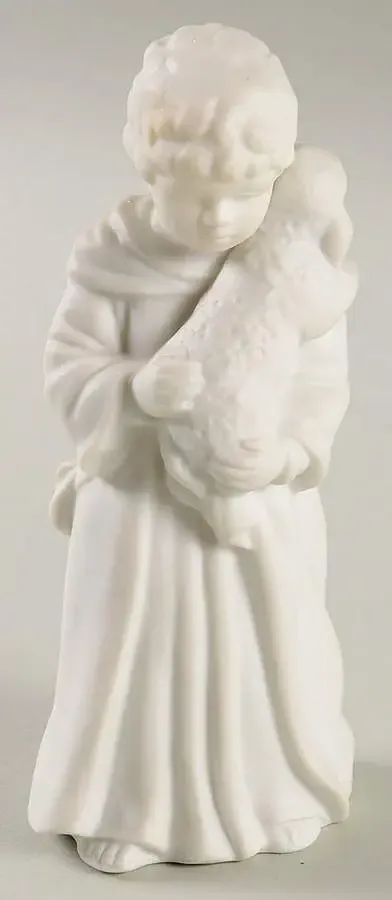 NATIVITY-AVON SHEPARD BOY HOLDING LAMB