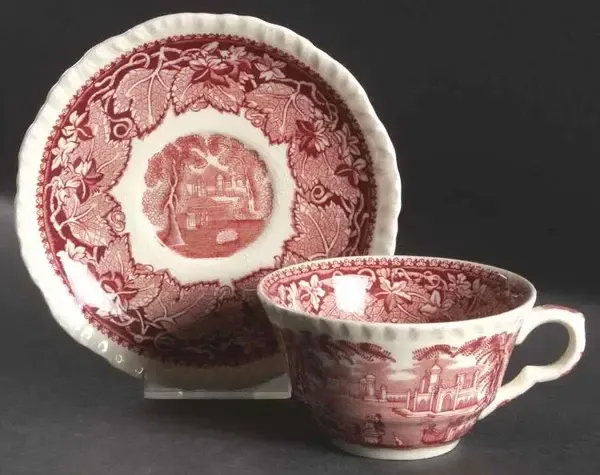 VISTA PINK CUP &amp; SAUCER