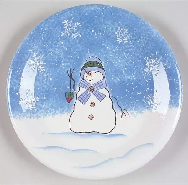 BUTTON UP SALAD PLATE ROUND MOTHER