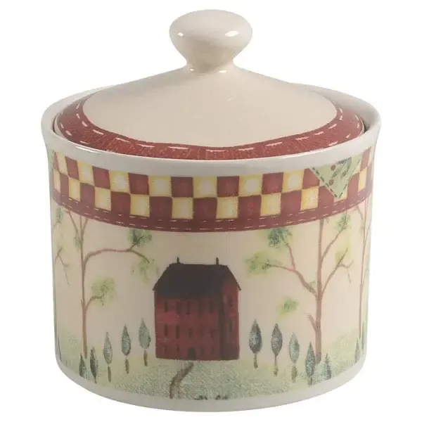 COUNTRY HOME SUGAR BOWL