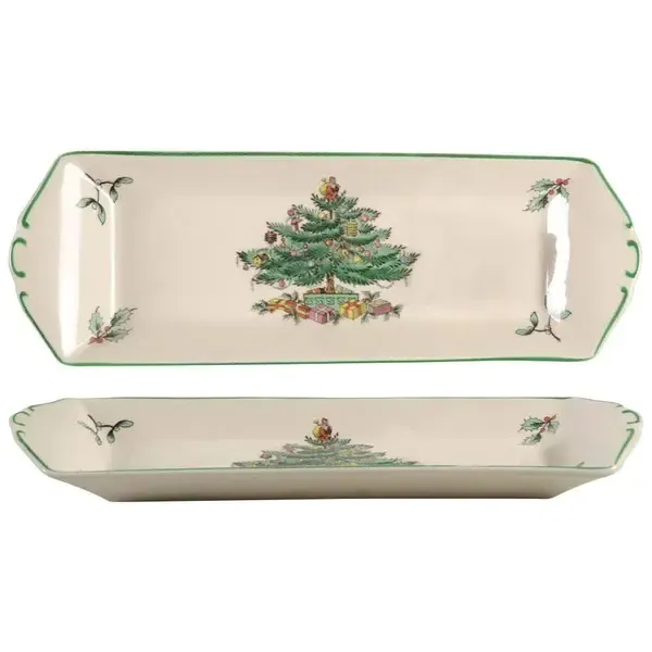 CHRISTMAS TREE MINT TRAY 9 " LG TREE