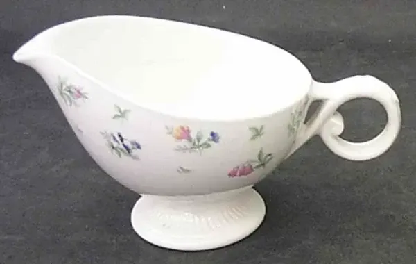 MONTICELLO PINK  &amp;  BLUE CREAMER 2 7/8"