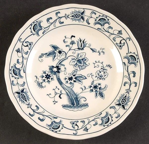 BLUE BONNET BREAD AND BUTTER PLATE 6 1/4"