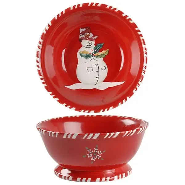 JOLLY OL SNOWY BOWL SNOWMAN